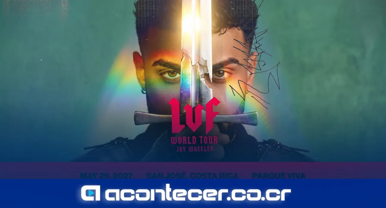 Jay Wheeler, cantante puertorriqueño de música urbana, anunció concierto en Costa Rica con su gira La Voz Favorita en Parque Viva